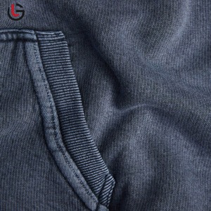 Sudadera con capucha desgastada con lavado ácido transpirable de estilo único para hombre, gran oferta, recién llegado, suministro en línea, Sudadera con capucha desgastada para hombre - Product Image 6