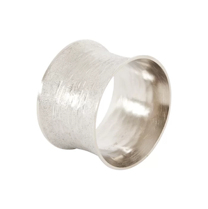 Porte-serviettes élégant en métal argenté pour table, accessoire pour table à manger, fête de mariage, restaurant, porte-papier de soie - Product Image 3