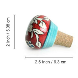 Tapón de botella de corcho, juego de herramientas de sellado de botellas de aceite de oliva y vino de cerámica, accesorios de Bar, artículos de regalo - Product Image 3