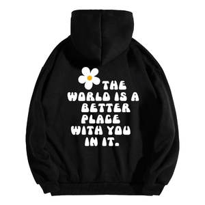 Sweat-shirts à capuche en molleton français surdimensionnés personnalisés pour hommes, fabriqués par le fabricant, à fermeture éclair intégrale, basiques, en coton mélangé - Product Image 1