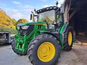 Gran oferta usada John Deer 6R-13040HP Tractor grande en Alemania calidad 4WD con bomba caliente motor caja de cambios cojinete núcleo componentes - Product Image 6