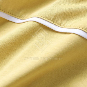 T-shirt pour homme en polyester/coton respirant, à séchage rapide, écologique, de haute qualité, fabriqué au Pakistan, style personnalisé, décontracté, uni - Product Image 4