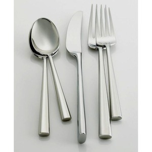 Ensemble de couverts de luxe en acier inoxydable de haute qualité avec manche noué, écologique, de qualité alimentaire, avec logo personnalisé, comprenant cuillère, couteau et fourchette - Product Image 5