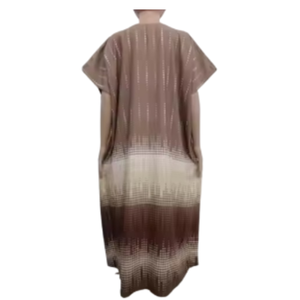 Chibi Lgn élégant été rayonne Duster confortable taille élastique robe pour les grandes tailles Super relaxant léger doux respirant - Product Image 3