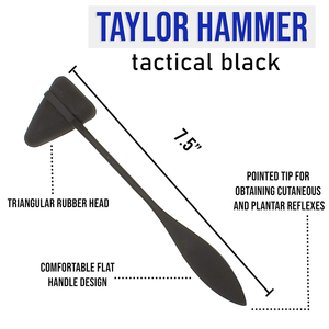 ชุดเครื่องมือเกี่ยวกับระบบประสาทแบบแมนนวลที่ผ่านการรับรอง CE ISO ชุดเครื่องมือวินิจฉัยค้อนแบบสะท้อนสแตนเลส5ชิ้น - Product Image 6