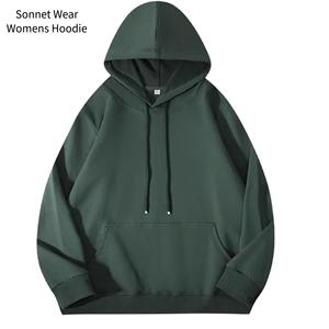 Sudadera con Capucha de Algodón para Mujer, Informal, Holgada, Ligera, para Otoño, Abrigo Fino, a la Moda - Product Image 5