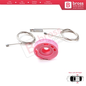 Kit de réparation de lève-vitre électrique BWR5299, porte arrière gauche ou droite pour Série 7 E38 1994-2001 51358125203 - Product Image 5