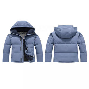 STITCHMODE Manteaux rembourrés pour hommes avec impression personnalisée Veste chaude d'hiver pour hommes - Product Image 2