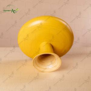 Jarrón de Mesa de Bambú Enrollado, Hecho a Mano, Personalizable, Estilo Art Deco, Ecológico, Duradero y Decorativo - Product Image 2