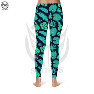 Nuevo diseño de leggings de yoga de alta calidad y corte ajustado para mujer, leggings de cintura alta de color sólido para damas. - Product Image 2