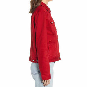 Veste en jean de qualité supérieure, très tendance, confortable, pour femme, en vente en ligne - Product Image 4