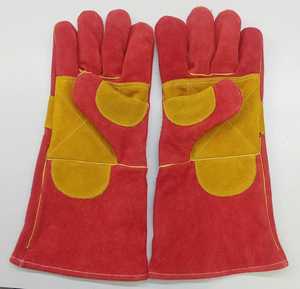 Gants de sécurité en cuir XL les plus vendus pour le travail des mécaniciens Gants de soudage étanches à double paume avec fonction anti-coupure - Product Image 3