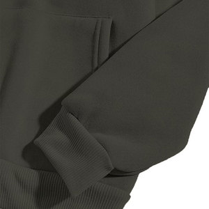 Pulls à capuche d'hiver pour hommes les plus vendus, en jersey uni, avec logo personnalisé imprimé, 100 % coton, anti-rétrécissement, doublés, prix bas, vente en gros - Product Image 5