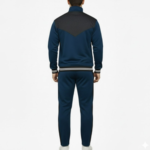 Conjunto Deportivo de Felpa de Algodón para Hombre, Corte Regular, Informal de Invierno, Todas las Tallas Disponibles, Nuevo, Transpirable, de Secado Rápido, 2 Piezas - Product Image 2