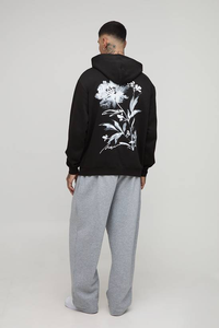 Vente en gros de sweats à capuche pour hommes de haute qualité, 100% coton, coupe classique, luxe, uni, teinture unie, pour l'hiver - Product Image 3