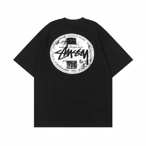 Nouveau T-shirt à manches courtes en jersey 100% coton de haute qualité pour homme, coupe ample, motif à carreaux, design vierge, logo personnalisé, respirant - Product Image 2