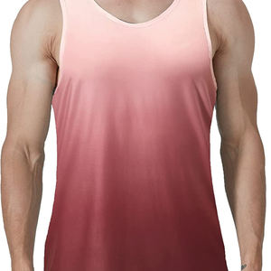 Nouvel arrivage de débardeur de gymnastique pour hommes Streetwear décontracté à séchage rapide pour l'entraînement athlétique tricoté respirant de taille personnalisée - Product Image 2
