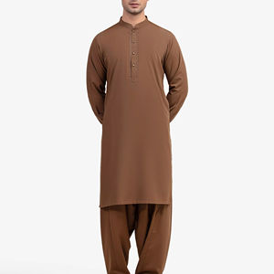 <b>Pakistani</b> Men Casual Washing Wear Salwar Kameez Traditional Muslim <b>Dress</b> Regular Fit for Daily Wear <b>Eid</b> and Jumma Prayer - Product Image 1