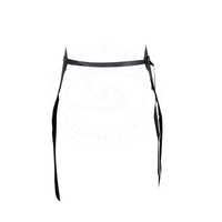 Apron Las Kulit Sapi Satu Potong Tahan Api dengan Pengait Logam, Tali Kulit, dan Gesper Kuningan Ukuran 24x36 24x40