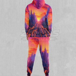 Survêtements légers de qualité supérieure pour hommes avec fermeture éclair intégrale – Vêtements de jogging et tenues de sport pour hommes – Vente en gros - Product Image 2