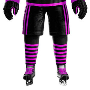 Uniforme de Hockey sobre Hielo de Manga Larga, Nombre del Equipo y Logotipo Personalizados, 100% Poliéster, Transpirable, Secado Rápido, Servicio OEM, Venta Directa de Fábrica - Product Image 6
