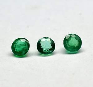 Naturel 2-5mm Vert Turquoise Origine Zambienne Ovale Coupe Facettes Pierre Précieuse Lâche pour la Fabrication de Bijoux - Product Image 2