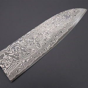 Cuchillo de Chef de Acero de Damasco Hecho a Mano, Hoja con Borde Dentado, Punta de Clip, Herramienta de Cocina de Alta Calidad, Personalizable OEM, Garantía de 3 Años - Product Image 2