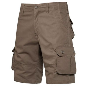 Pantalones Cortos al por Mayor para Hombre, Pantalones Cortos Cargo de Algodón Personalizados para Hombre, Diseño Sólido, Cintura Media, Bolsillos Grandes, Hechos en Pakistán, Precio Bajo, OEM - Product Image 2