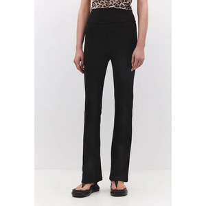 Pantalones Anchos Casuales de Cintura Alta para Mujer, Elegantes, Corte Regular, Transpirables, Suaves, 100% Algodón, Midi, para Oficina, Mega Merchant - Product Image 3