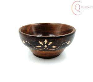 Bol à dattes de haute qualité, forme de bouteille arrondie, en bois écologique, disponible en design personnalisé pour servir des bonbons et des dattes - Product Image 2