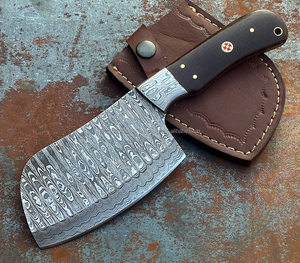 Cuchillo de Cocina de Acero de Damasco Ecológico de 8 Pulgadas con Mango de Madera de Palisandro, Venta Directa de Fábrica, el Más Vendido - Product Image 2