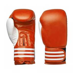 Guantes de boxeo de lucha Pakistán Cuero Logotipo personalizado 2025 Guantes de boxeo profesionales - Product Image 1