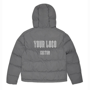 High-quality Standard Men's Puffer <b>Jacket</b> with Stand Collar Waterproof Windproof Warm Winter Coat Customized Size - Product Image 3