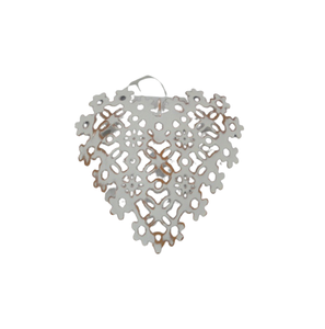 Fabulous Decorative Iron <b>Hanging</b> Heart <b>White</b> Wash Usage for Home and Christmas Decoration Customized Handmade - Product Image 3
