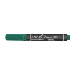 Pennarello Indelebile Pica Classic Punta Tonda Verde - Product Image 1