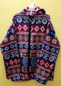 Vestes en laine pour hommes et femmes en gros, style bohème GC-AP-157-B, disponibles à un prix abordable auprès d'un exportateur et fabricant indien. - Product Image 5