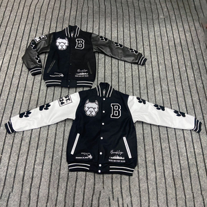 Meilleure qualité personnalisée adulte jeunesse hiver Baseball Letterman Varsity veste couleur personnalisée polaire imperméable écologique séchage rapide - Product Image 5