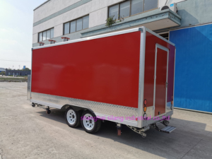 Restaurante móvil Bubble Tea Coffee Bar Helado Comida Vending Remolques Totalmente equipados Pizza Taco Burger Food Truck - Product Image 4