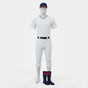 Uniforme de baseball personnalisé de haute qualité, respirant, imprimé numériquement, ensembles de maillot et de pantalon pour les vêtements d'équipe - Product Image 5