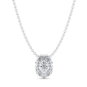 REYES alta calidad 925 plata esterlina GRA certificado Moissanite cadena colgante Collar personalizado joyería fina para mujeres - Product Image 4