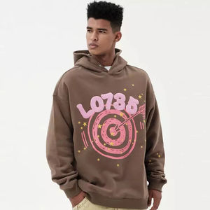 Sudaderas con capucha de hombre de gran tamaño de tela personalizada de alta calidad Sudaderas con capucha impresas en 3D Sudaderas con capucha de hombre al por mayor - Product Image 5