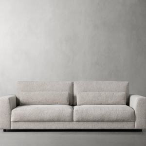 Moderno y cómodo sofá de dos plazas, nuevo diseño, muebles para el hogar con tapicería, marco de madera maciza, Material de tela para villas - Product Image 1