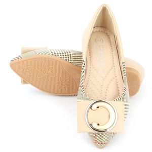 รองเท้าส้นสูงสำหรับเด็กผู้หญิง รุ่น S992-B1 - สีเบจ - Product Image 6