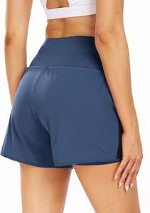 Pantalones cortos deportivos de alta calidad para mujer, superventas, ajustados, transpirables, ligeros, con cintura elástica - Product Image 2