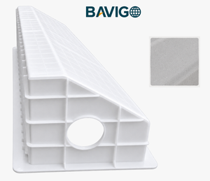 Molde de Plástico PP para Bordillos de Hormigón con Superficie Lisa - Product Image 1