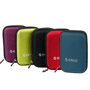 ORICO sabit disk muhafazası 2.5 inç harici sürücü depolama taşıma çantası HDD düzenlemek için su geçirmez darbeye dayanıklı (PHD-25)