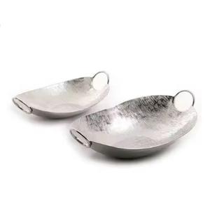 Modern Design Exquisite Serving Trays Set Of 3 Premium <b>Home</b> <b>Decor</b> & <b>Gifting</b> Luxury Metal Serving Trays At Economical Price - Product Image 6