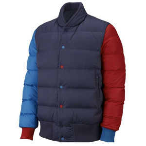 Abrigo acolchado de abrigo OEM de nuevo diseño para hombre, chaquetas acolchadas de plumón brillantes cortavientos informales, Abrigo acolchado de bombardero de invierno - Product Image 1