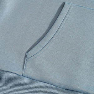 Sudadera con capucha de algodón para hombre, con bolsillos, impresión personalizada, de manga larga, talla grande - Product Image 4