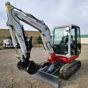 Mini-excavatrice TAKEUCHI TB235-2 (jusqu'à 12 000 lbs) avec moteur, boîte de vitesses, pompe à engrenages, roulement, composants PLC à vendre - Product Image 1